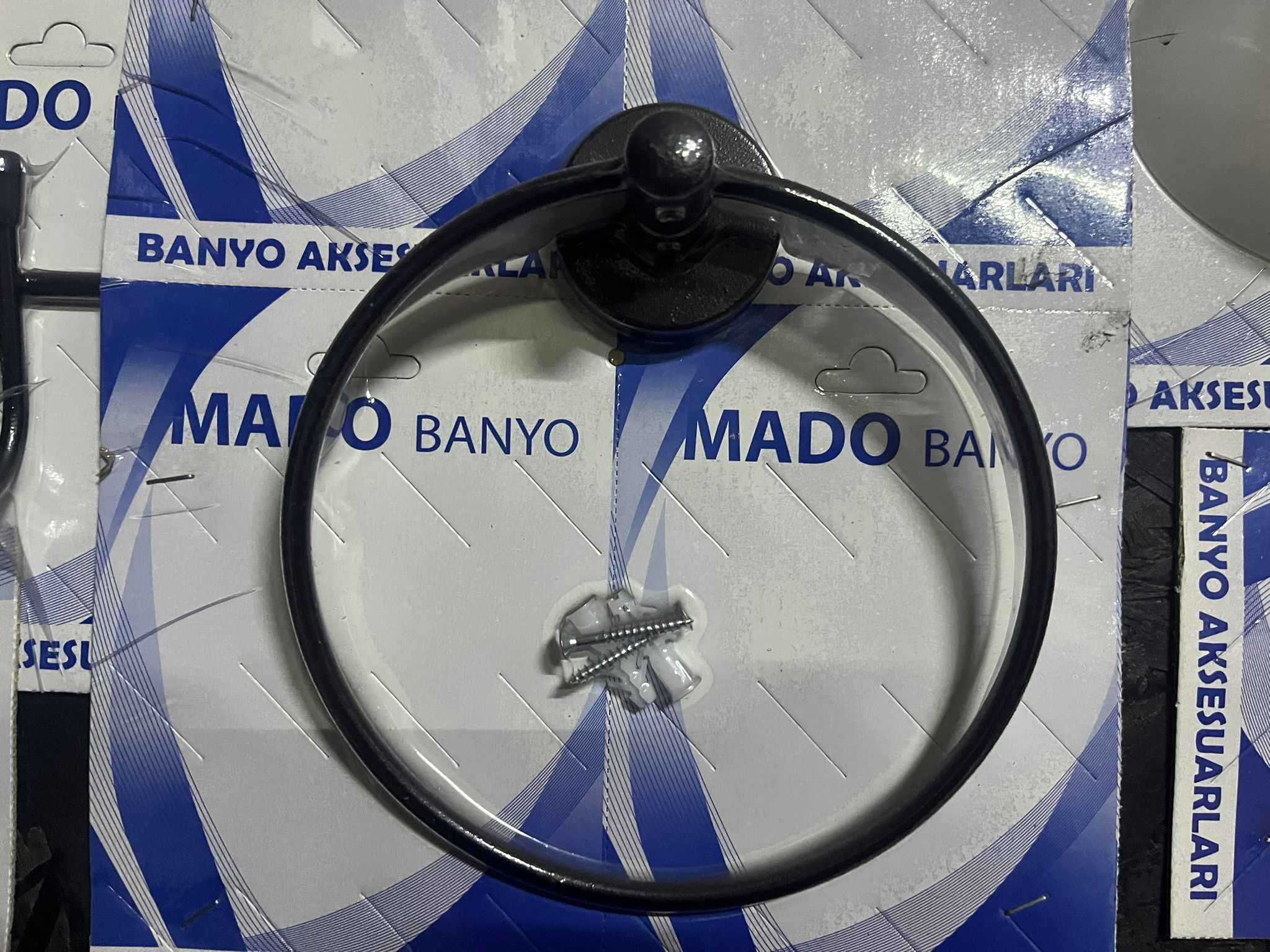 YUVARLAK HAVLULUK (SİYAH) (METAL PİM)